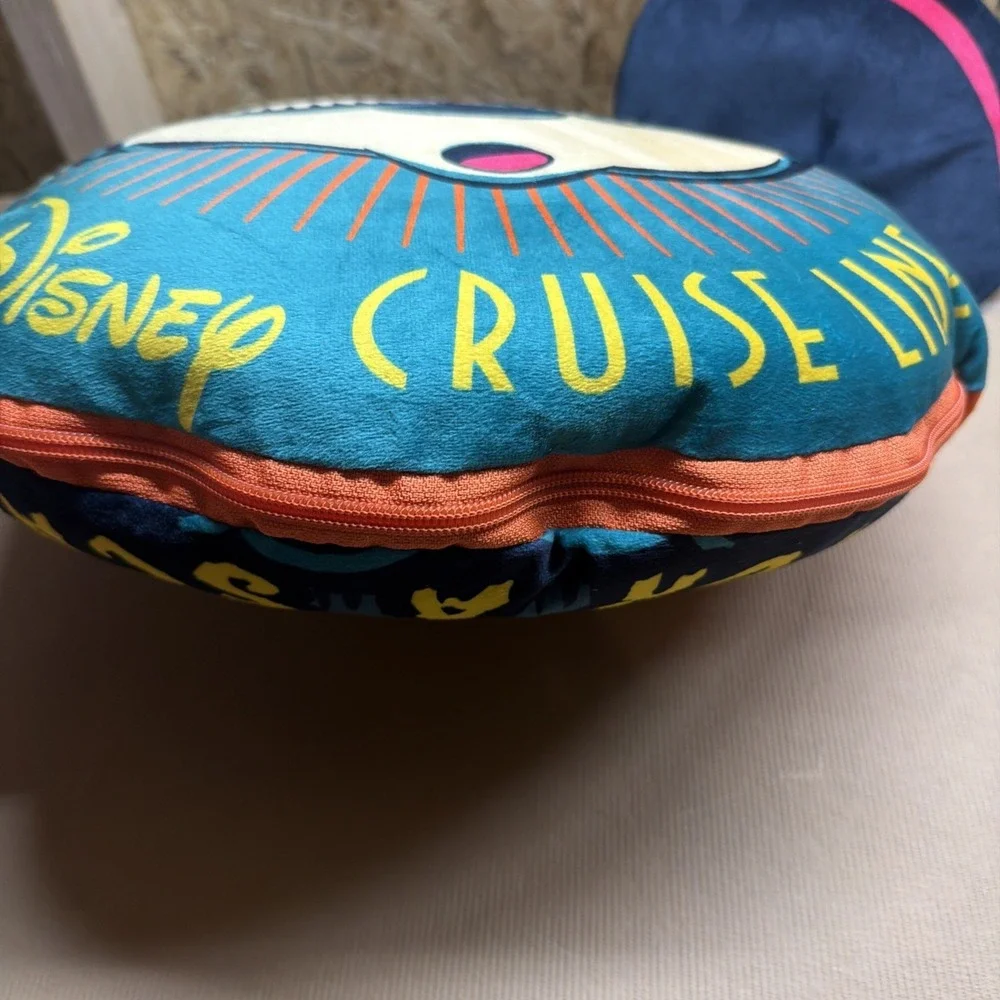 Disney Cruise Line Halloween On The High‎ Seas Spooky Time Reversible PJ pillow